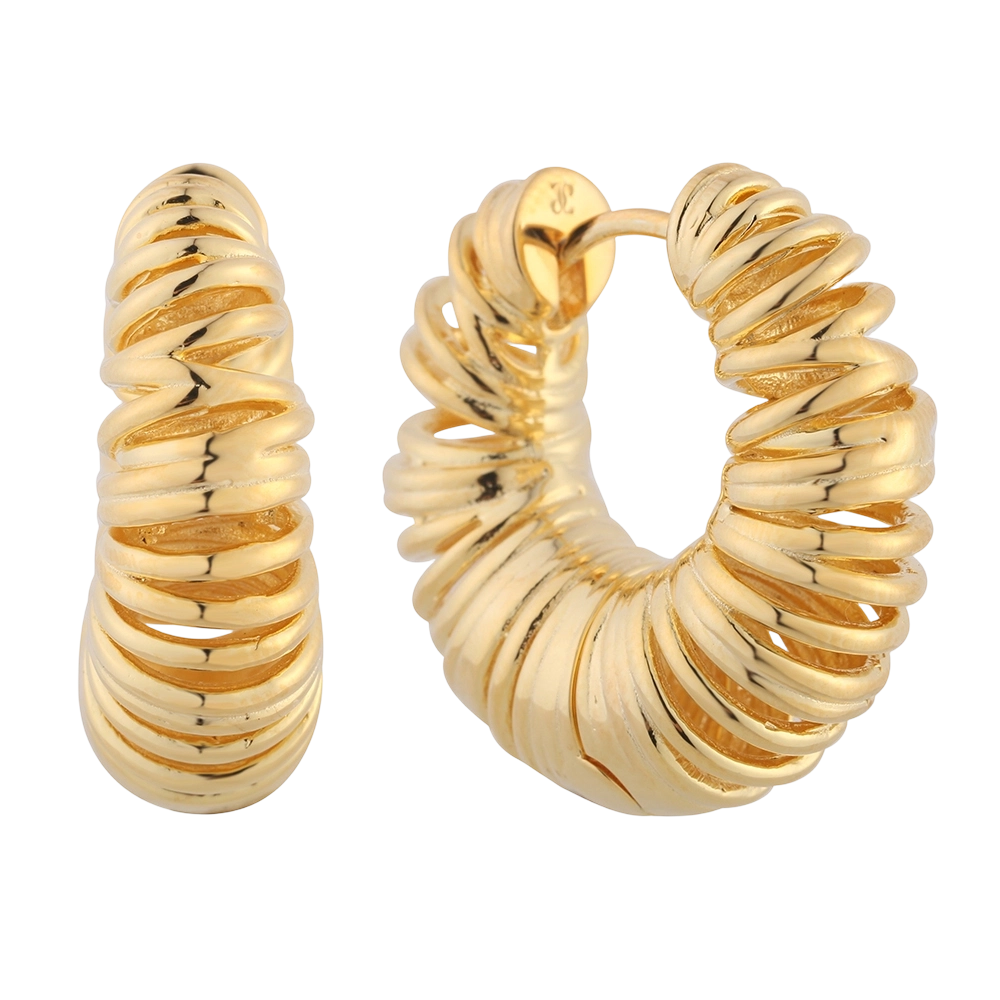 Pendiente E07923 de plata de ley 925