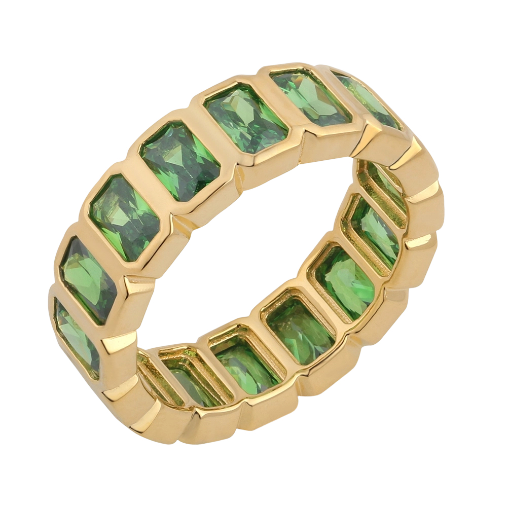 Anillo de plata de ley 925 con circonitas c&uacute;bicas (R03939)