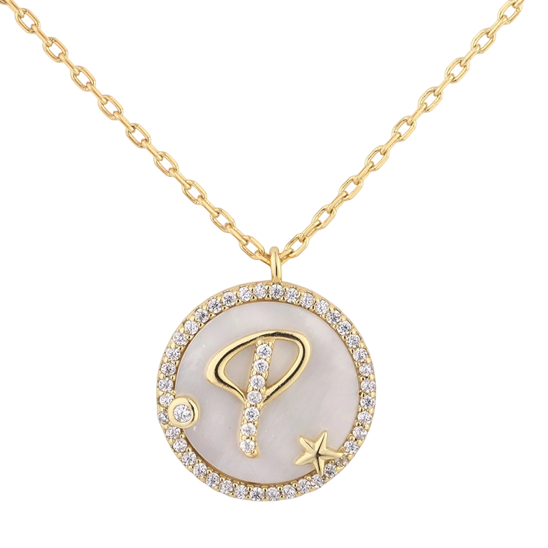 Collar de n&aacute;car de plata de ley 925